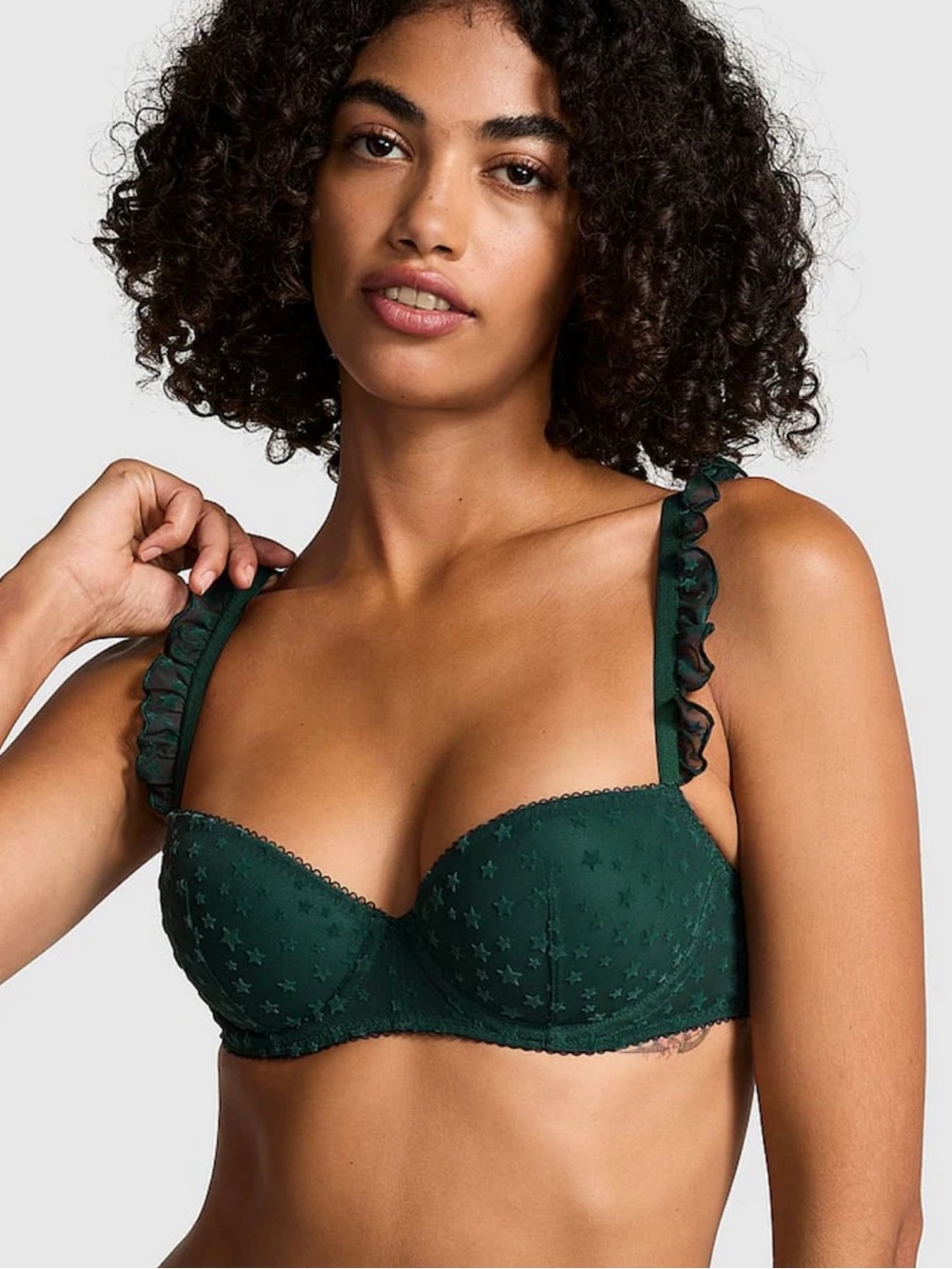 Victoria’s Secret Pink Balcony Star Chaser Bra